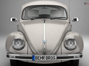 volkswagen beetle 2003 ultima edicion 3D Model
