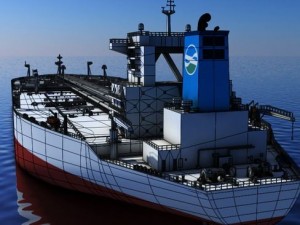 oil tanker Modèle 3D
