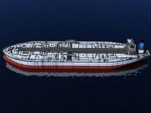 petroleiro Modelo 3D