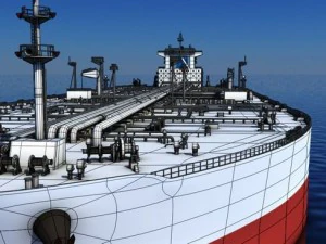 petroleiro Modelo 3D
