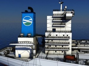 oil tanker Modèle 3D