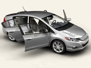 honda insight 2010 3D Model
