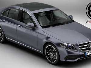 mercedes e class avantgarde 2017 3D Model