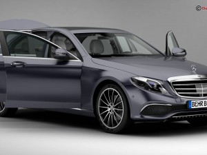 mercedes e class exklusive 2017 3D Model