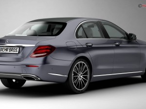 mercedes e class exklusive 2017 3D Model