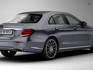 mercedes e class exklusive 2017 3D Model