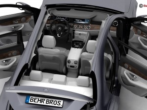 mercedes e class exklusive 2017 3D Model