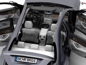mercedes e class exklusive 2017 3D Model