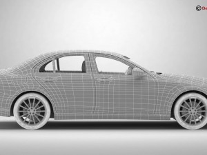 mercedes e class exklusive 2017 3D Model