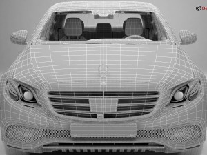 mercedes e class exklusive 2017 3D Model
