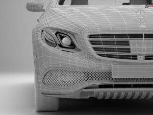 mercedes e class exklusive 2017 3D Model