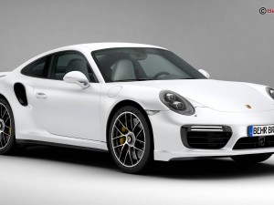 porsche 911 turbo s 2017 Modelo 3D