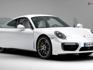 porsche 911 turbo s 2017 Modelo 3D