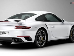 porsche 911 turbo s 2017 Modelo 3D