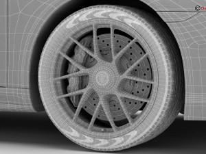 porsche 911 turbo s 2017 Modelo 3D