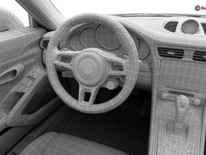 porsche 911 turbo s 2017 Modelo 3D
