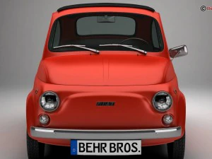 fiat 500 r 3D Model