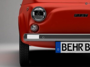 fiat 500 r 3D Model