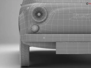 fiat 500 r 3D Model
