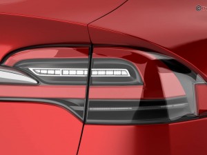 tesla model x 2017 3D Model