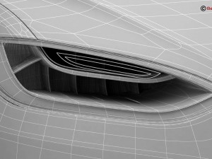 tesla model x 2017 3D Model