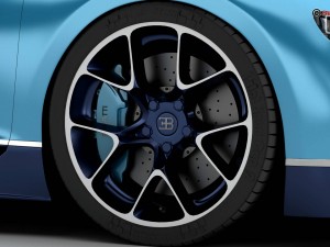 bugatti chiron 2017 Model 3D