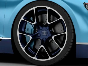 Bugatti Chiron 2017 Modelo 3D