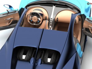 bugatti chiron 2017 Model 3D