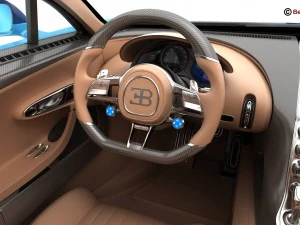 Bugatti Chiron 2017 Modelo 3D