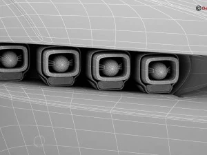 Bugatti Chiron 2017 Modelo 3D