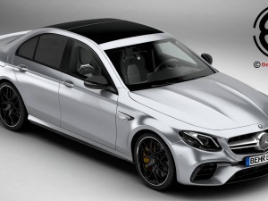 mercedes amg e63 s 2018 3D Model