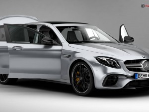 mercedes amg e63 s 2018 3D Model