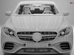 mercedes amg e63 s 2018 3D Model