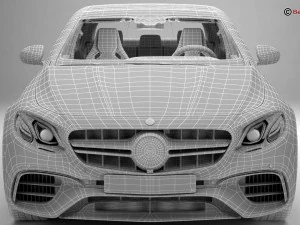 mercedes amg e63 s 2018 3D Model