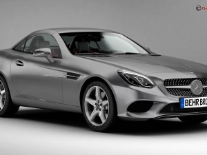 mercedes slc 2017 3D 모델