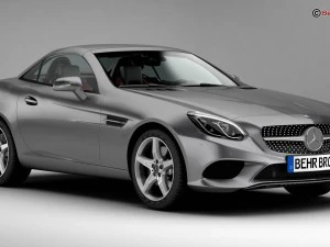 mercedes slc 2017 3D Model