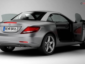 mercedes slc 2017 3D 모델