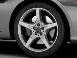 mercedes slc 2017 3D 모델
