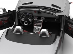 mercedes slc 2017 3D 모델