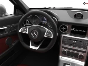 mercedes slc 2017 3D Model