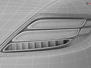 mercedes slc 2017 3D Model