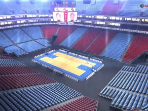 basketball arena v2 Modèle 3D