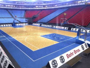 basketball arena v2 Modèle 3D