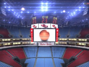 basketball arena v2 Modèle 3D