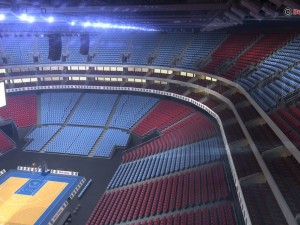 basketball arena v2 Modèle 3D