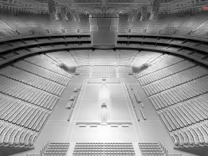 basketball arena v2 3D Model