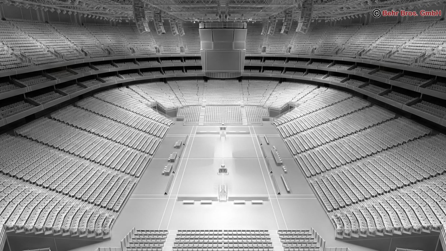 Basketball Arena V2 3D Модель In Спортивные Товары 3DExport