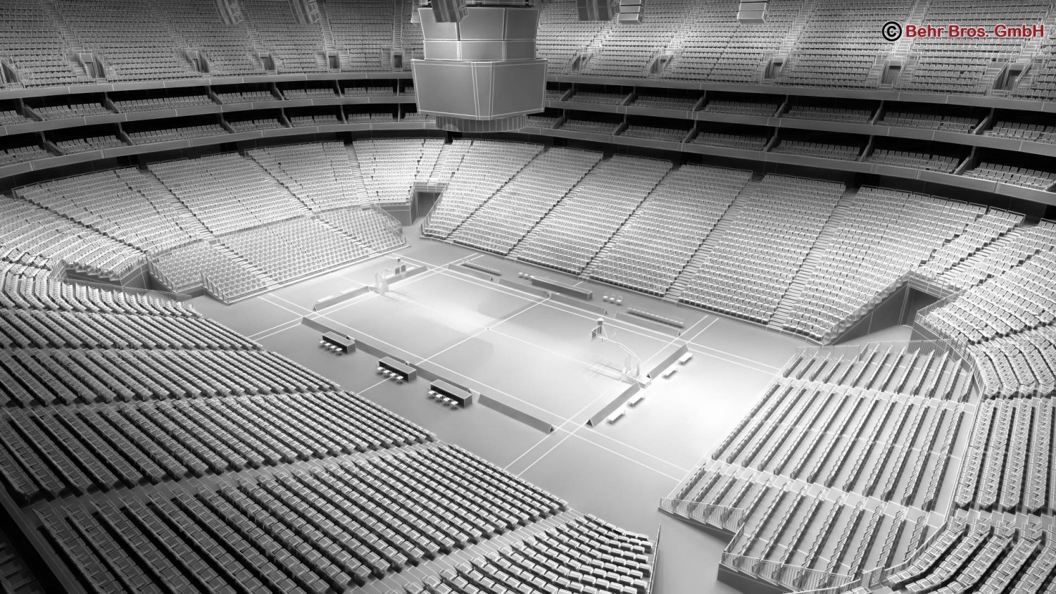 Basketball Arena V2 3D Модель In Спортивные Товары 3DExport