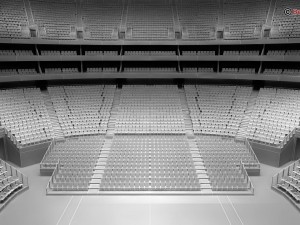 basketball arena v2 Modèle 3D