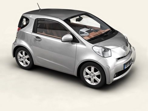 toyota iq Model 3D .c4d .max .obj .3ds .fbx .stl .blend 